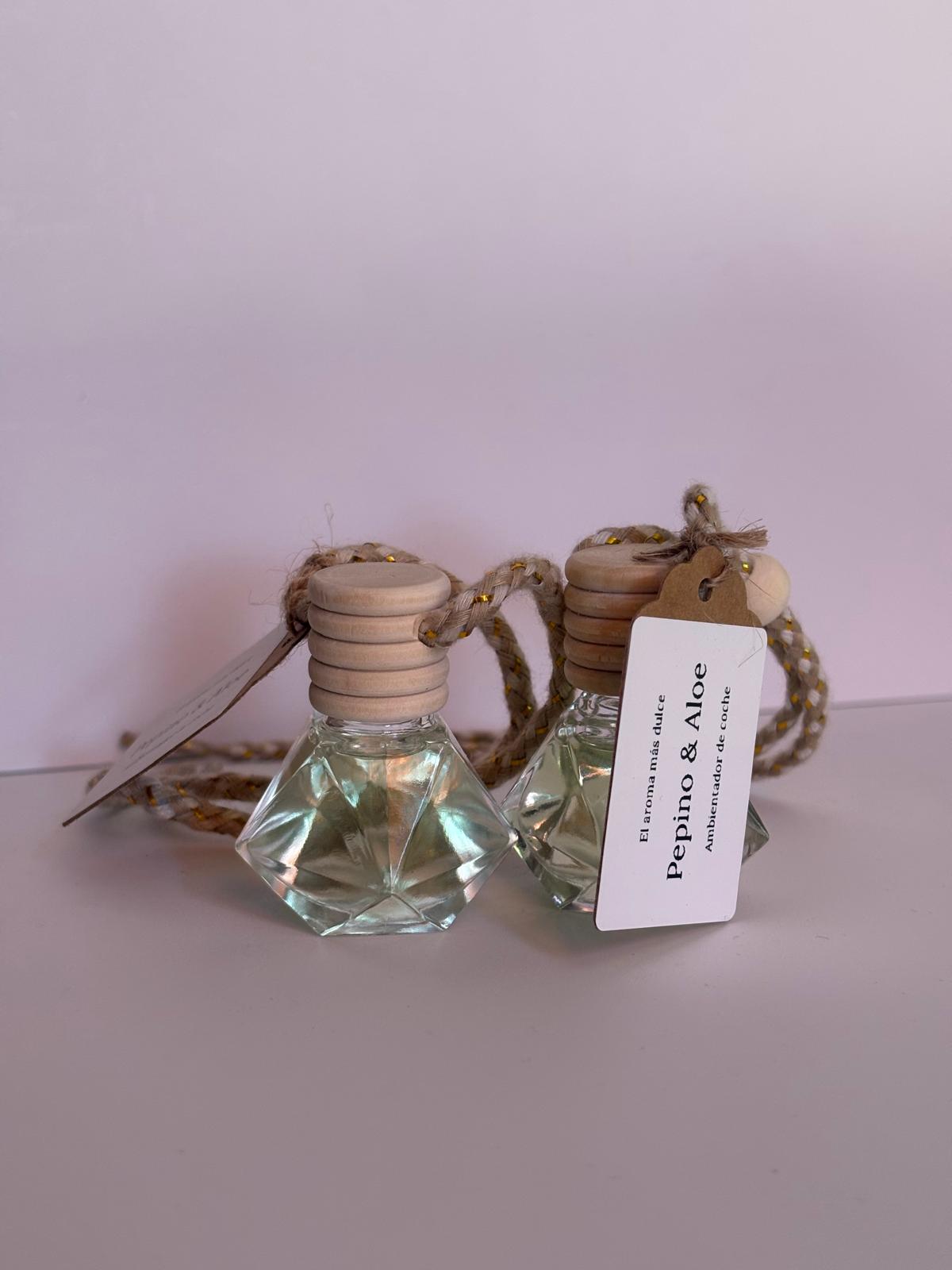 Ambientador de Coche - Pepino y Aloe