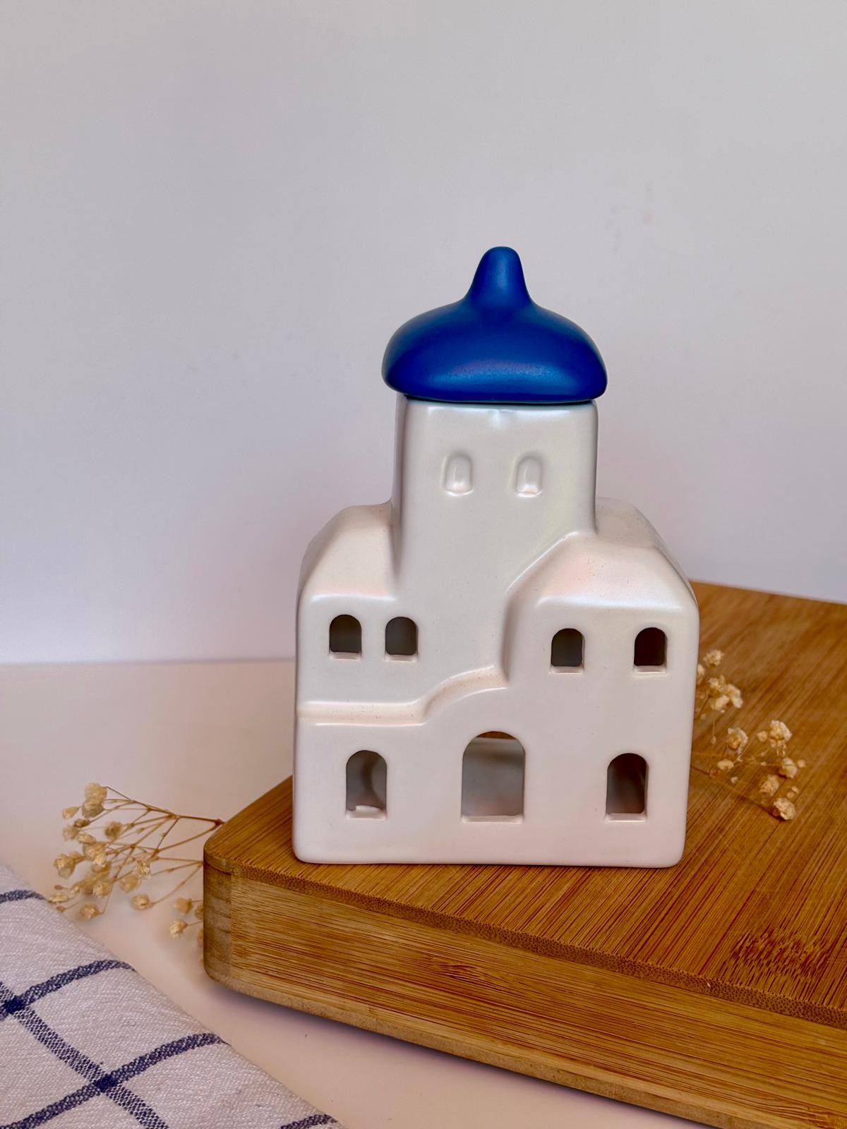 Quemador casa de Santorini