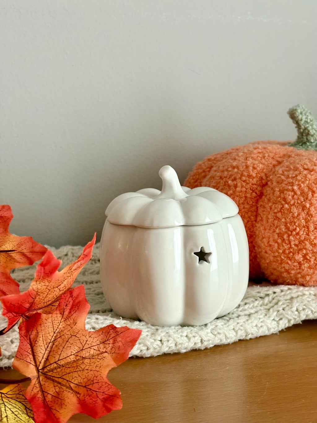 Quemador calabaza blanca